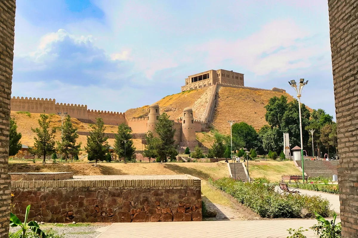 Tajikistan — a landmark view