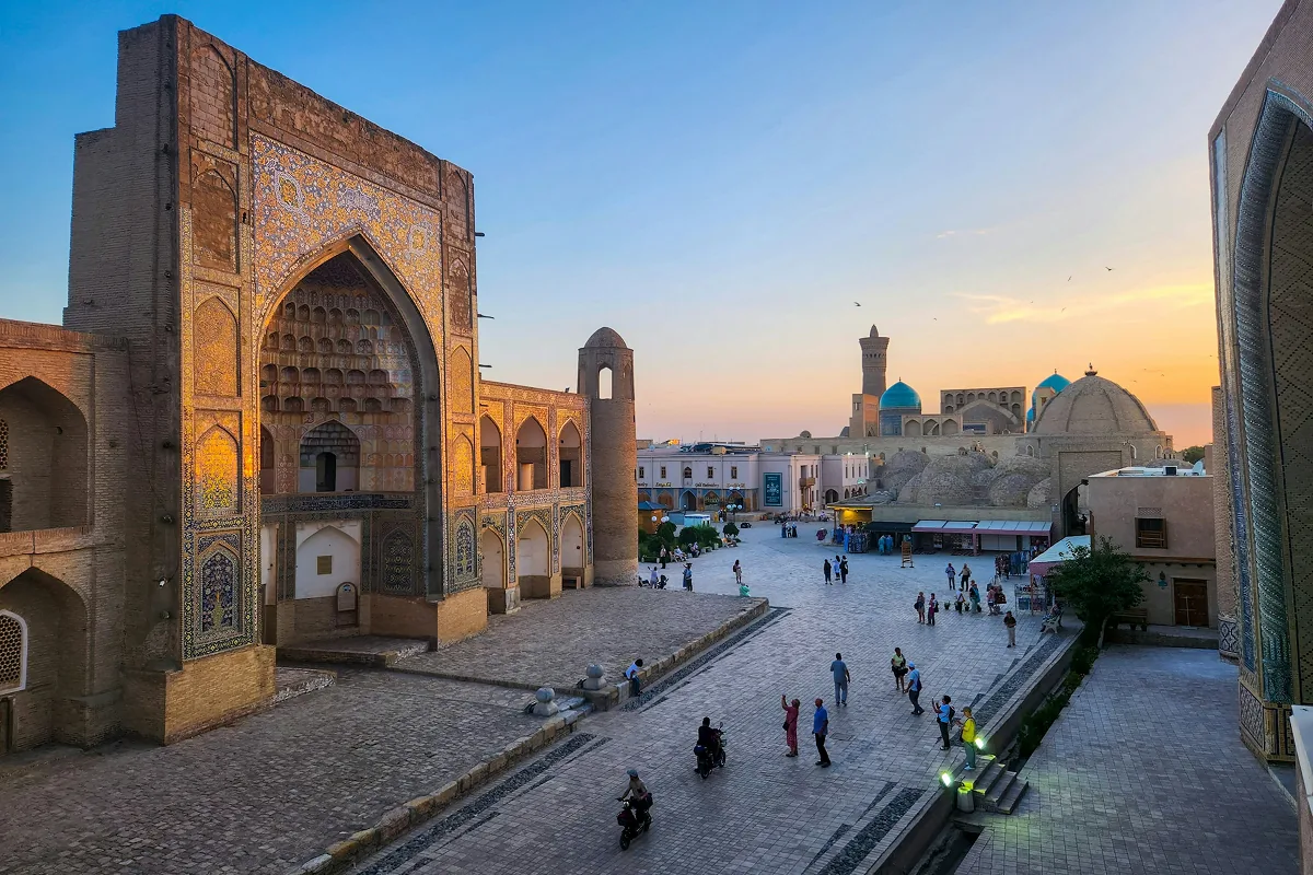 Uzbekistan — a landmark view